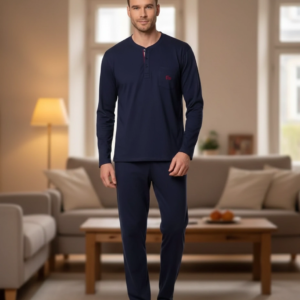 Pijalux Uzun Kollu Erkek Pijaması 2053