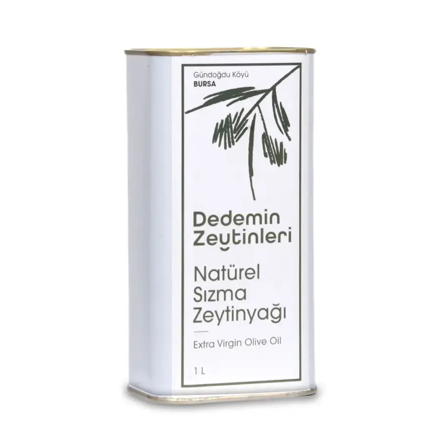 Olgun Hasat Natürel Sızma Zeytinyağı 1 Litre Teneke | Olgun Hasat – Ücretsiz Kargo