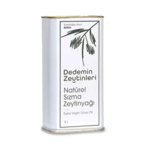 Olgun Hasat Natürel Sızma Zeytinyağı 5 Litre Teneke